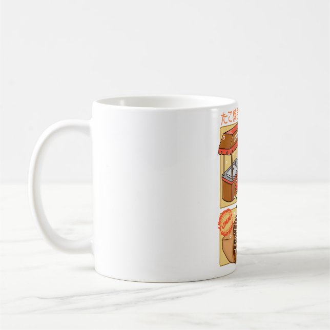 Bästa Takoyaki Kaffemugg (Vänster)