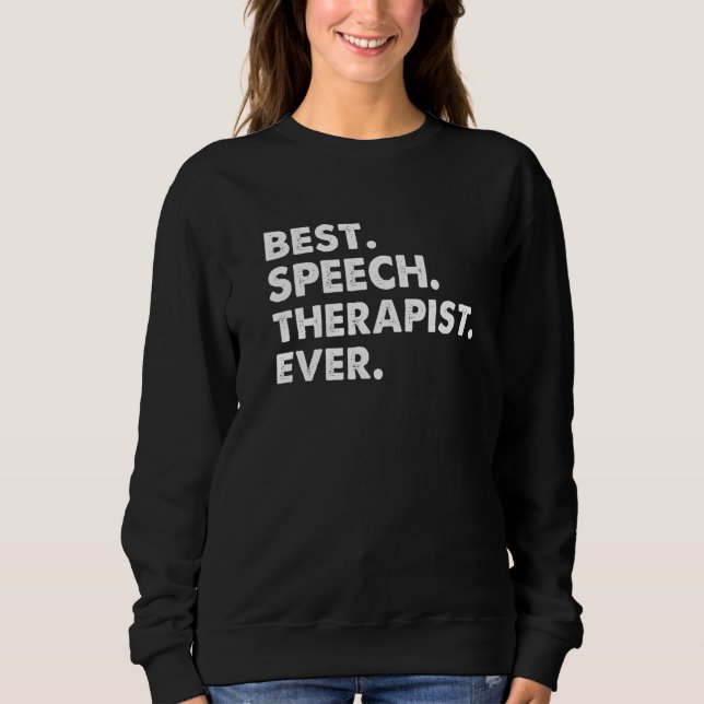 Bästa talterapeut någonsin  Logopedi T Shirt (Framsida)