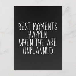 Bästa tänkbara inspirationspresentationskort vykort