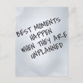 Bästa tänkbara inspirationspresentationskort vykort