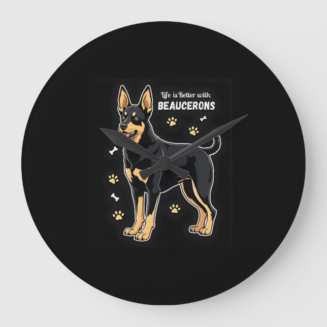 Bästa Tanktopet för Beauce Sheepdog Stor Klocka (Framsida)