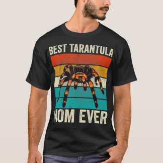 Bästa Tarantula Mamma någonsin retro Spider mamma T Shirt