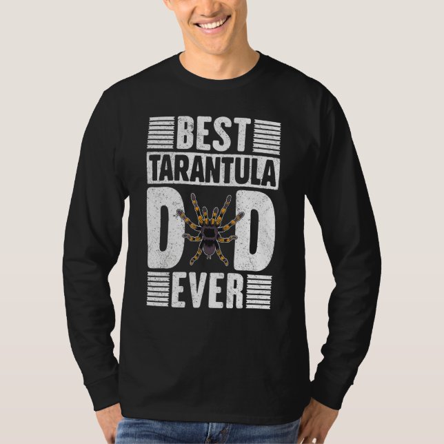 Bästa Tarantula Pappa någonsin Tarantulas Owner De T Shirt (Framsida)