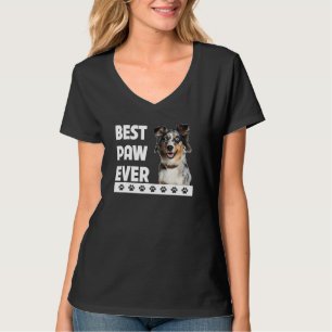 Bästa Tass någonsin Aussie Hund Pappa Australian s T Shirt