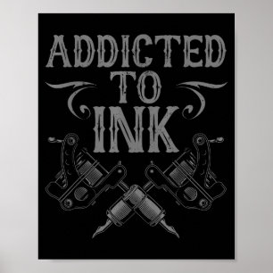 Bästa tatueringkonst för män Kvinnor Tattoo Artist Poster