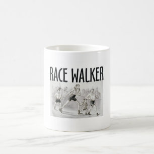 BÄSTA tävlingfotgängare Kaffemugg