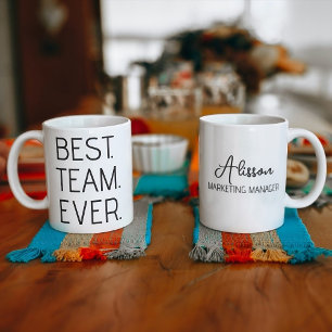 Bästa teamet någonsin, Personligens medarbetares u Kaffemugg