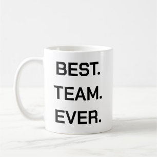 Bästa teamet någonsin Rolig modern teambeundran Kaffemugg