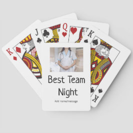 Bästa teamets lägg till bild namn-text, medicinskt casinokort