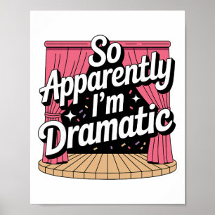 Bästa teaterkonst för män kvinnor musikalisk drama poster