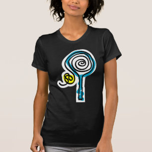 Bästa tennisracketsträng t-shirt för kvinnor