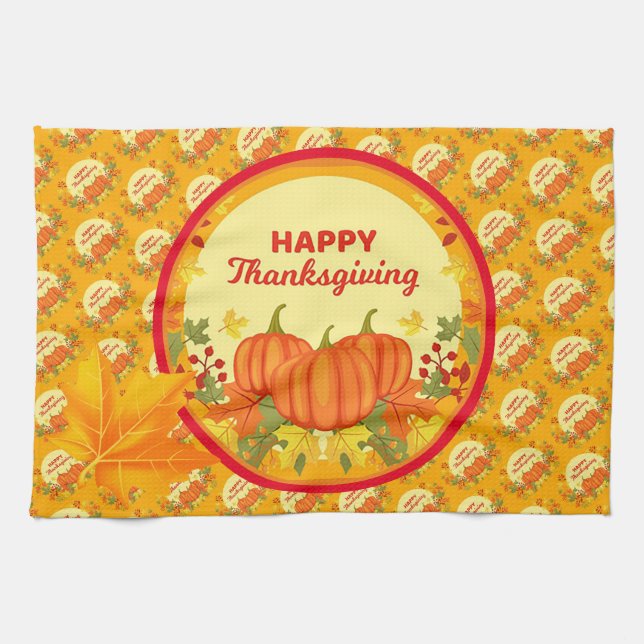 Bästa Thanksgiving för modern gåva Kökshandduk (Horisontell)