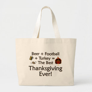 Bästa Thanksgiving någonsin Jumbo Tygkasse