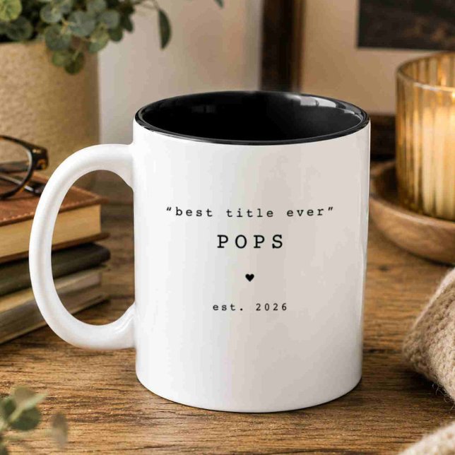 Bästa Titel Alltid Pops Anpassad Mugg (Skapare uppladdad)