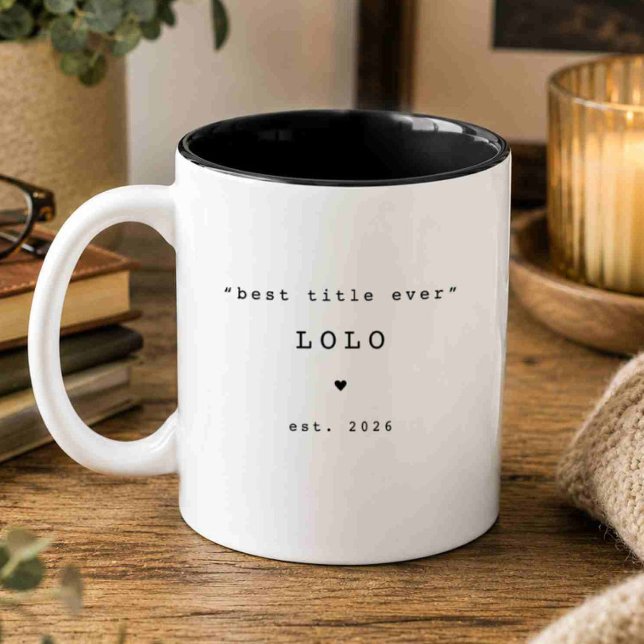 Bästa Titel Någonsin Lolo Personlig Mugg (Skapare uppladdad)