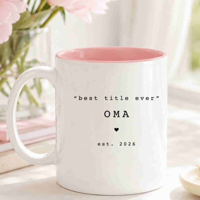 Bästa Titel Någonsin Oma Personlig Mugg (Skapare uppladdad)