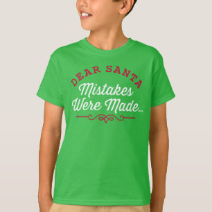 Bästa tomtarmsmisstag gjordes t shirt
