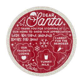 Bästa tomten Cookie & Mjölk runda fack, vit text 1
