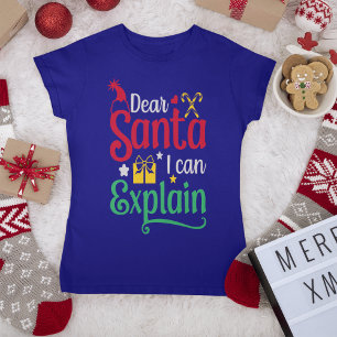 Bästa tomten I kan förklara kvinnors T-Shirt