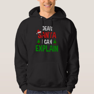 Bästa tomten jag kan förklara en fin jul hoodie