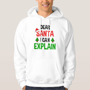 Bästa tomten jag kan förklara en fin jul hoodie