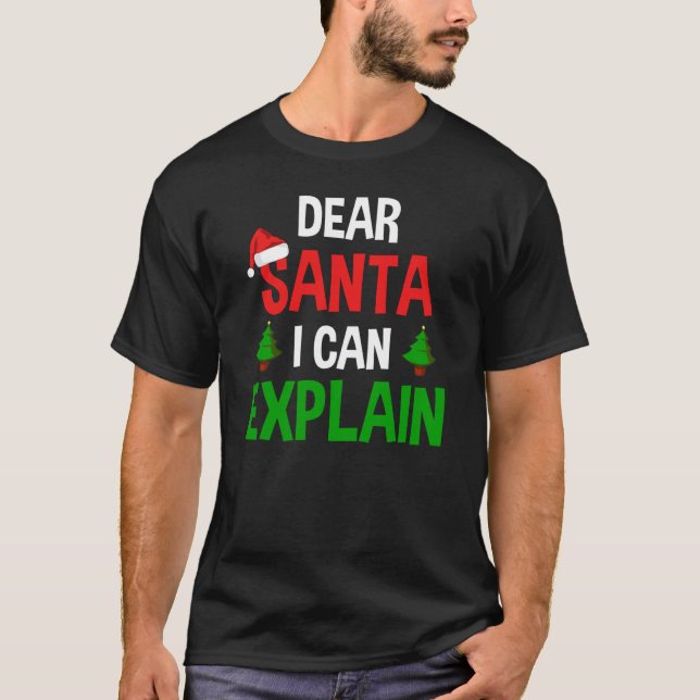 Bästa tomten jag kan förklara en fin jul t shirt (Framsida)