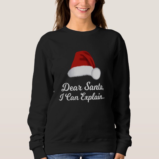 Bästa tomten jag kan förklara, en fin jul t shirt (Framsida)