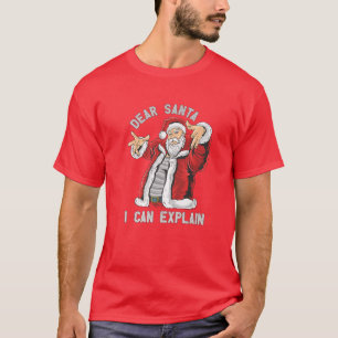 Bästa tomten jag kan förklara hur roligt Christchr T Shirt