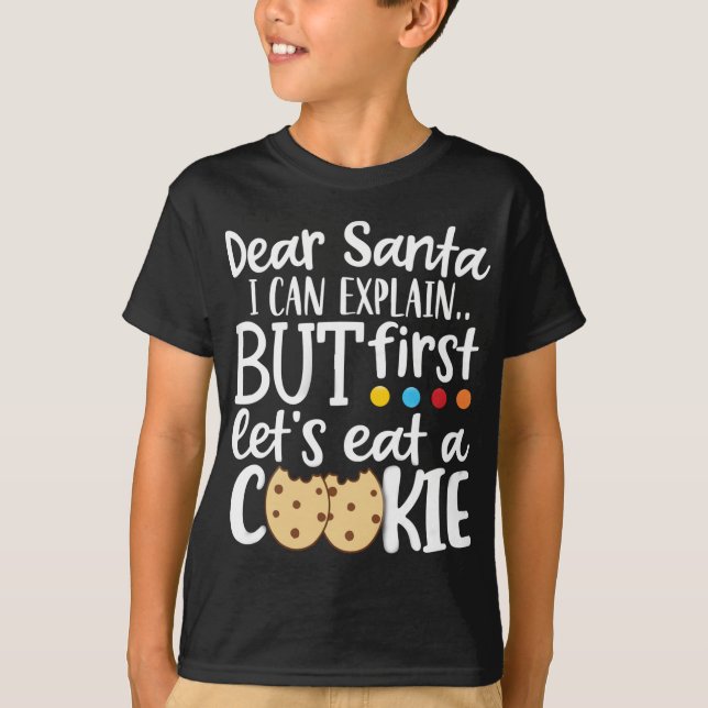 Bästa tomten jag kan förklara julklappen t shirt (Framsida)
