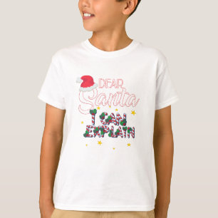Bästa tomten jag kan förklara t shirt