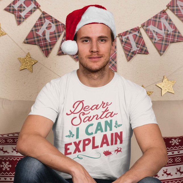 Bästa tomten jag kan förklara t shirt (christmas shirt)