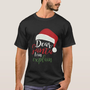 Bästa tomten jag kan förklara t shirt