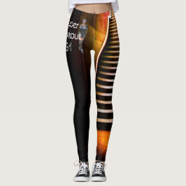 BÄSTA toppen genomkörareflicka Leggings