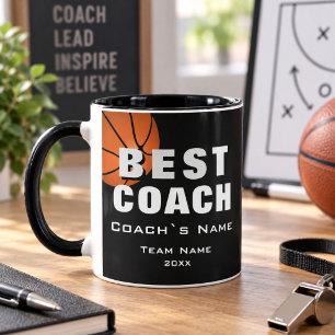 Bästa tränare basketboll Tack coach Mugg