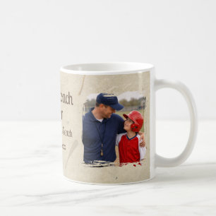 Bästa tränare någonsin 2 Foto Tränarepresent Minne Kaffemugg