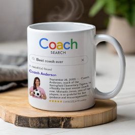 Bästa tränaren någonsin Sökresultat Bild & Meddela Kaffemugg