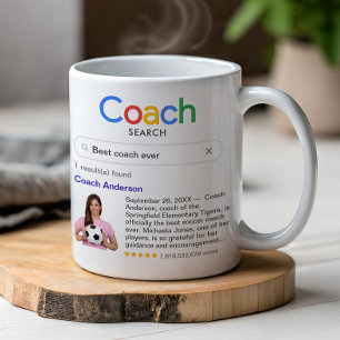 Bästa tränaren någonsin Sökresultat Bild & Meddela Kaffemugg