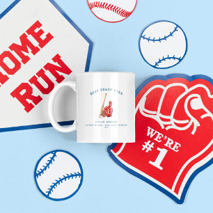 Bästa träning någonsin   Baseball Coach Photo Kaffemugg
