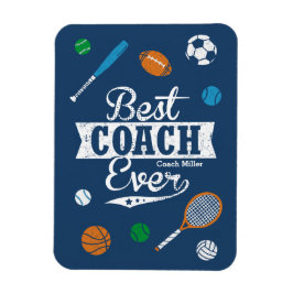 Bästa träning någonsin med namn och sportutrustnin magnet