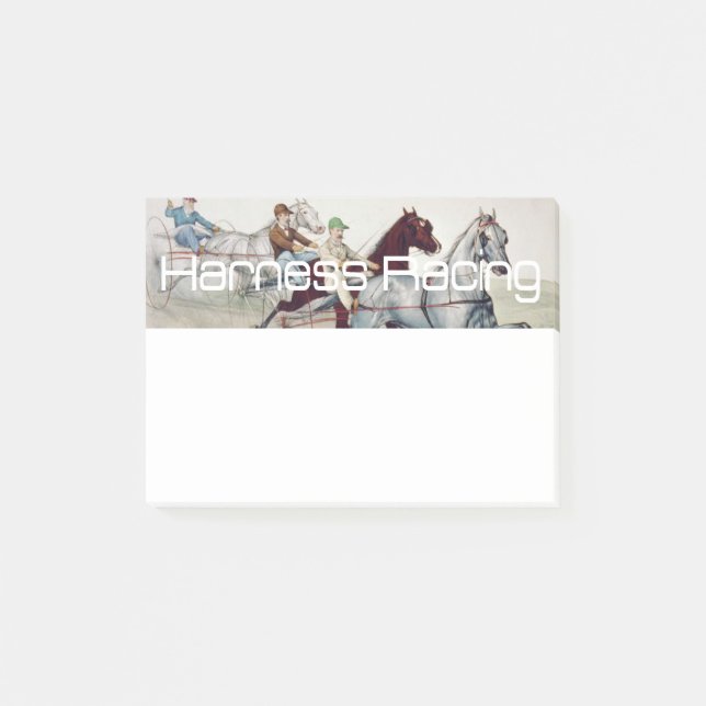 BÄSTA travsport Post-it Block (Framsida)