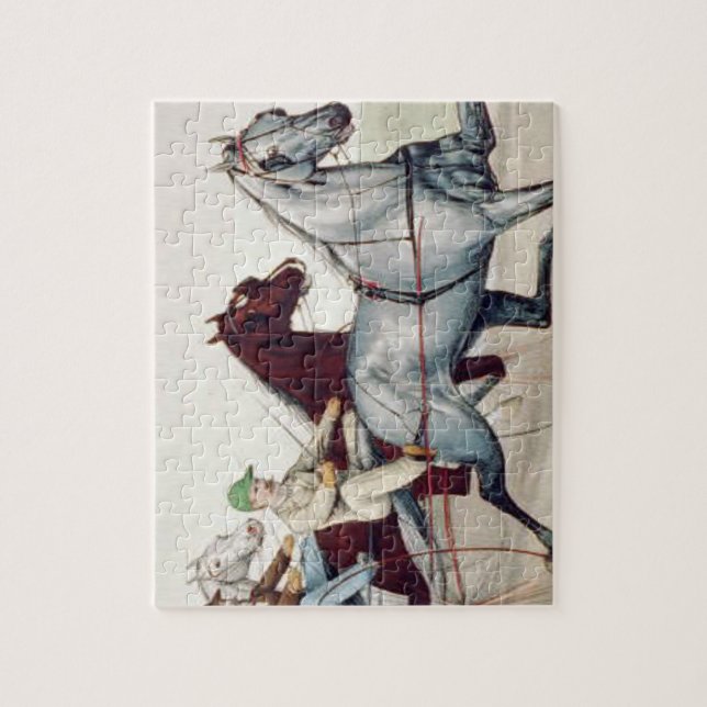 BÄSTA travsport Pussel (Vertikal)