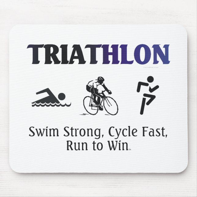 BÄSTA Triathlon Musmatta (Framsidan)