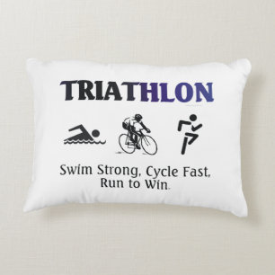 BÄSTA Triathlon Prydnadskudde