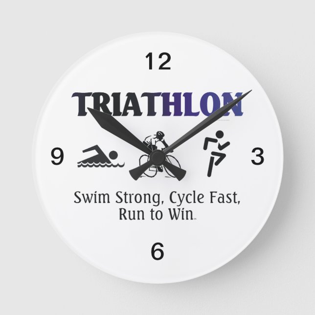 BÄSTA Triathlon Rund Klocka (Framsida)