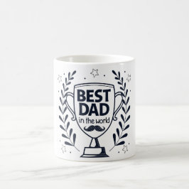 Bästa trofédesign i Pappa - Far Dag-gåva Kaffemugg