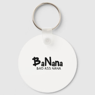 Bästa Tröja Banan Dålig Nana Mormor Mamma Nyckelring