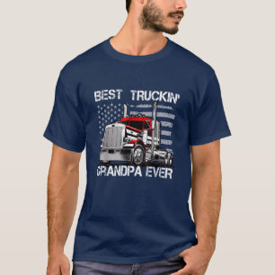 Bästa Truckin-morfar någonsin T Shirt