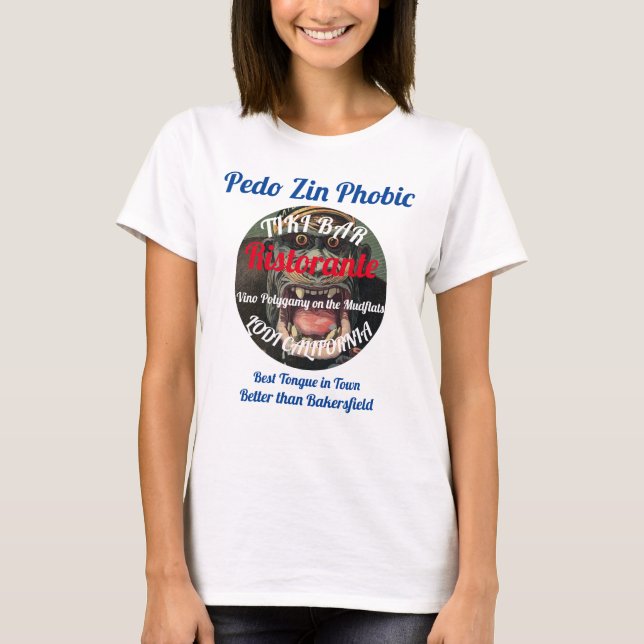 Bästa Tunga i staden bättre än Bakersfield T Shirt (Framsida)