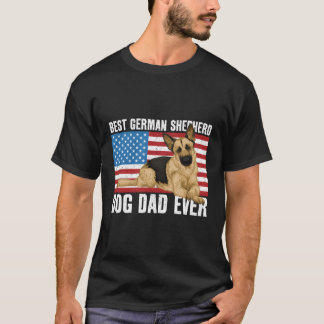 Bästa tyska shepherd Hund Pappa någonsin T Shirt