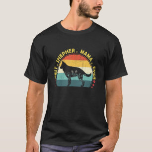 Bästa tyska shepherd Mamma Hundägare för Mamma blo T Shirt